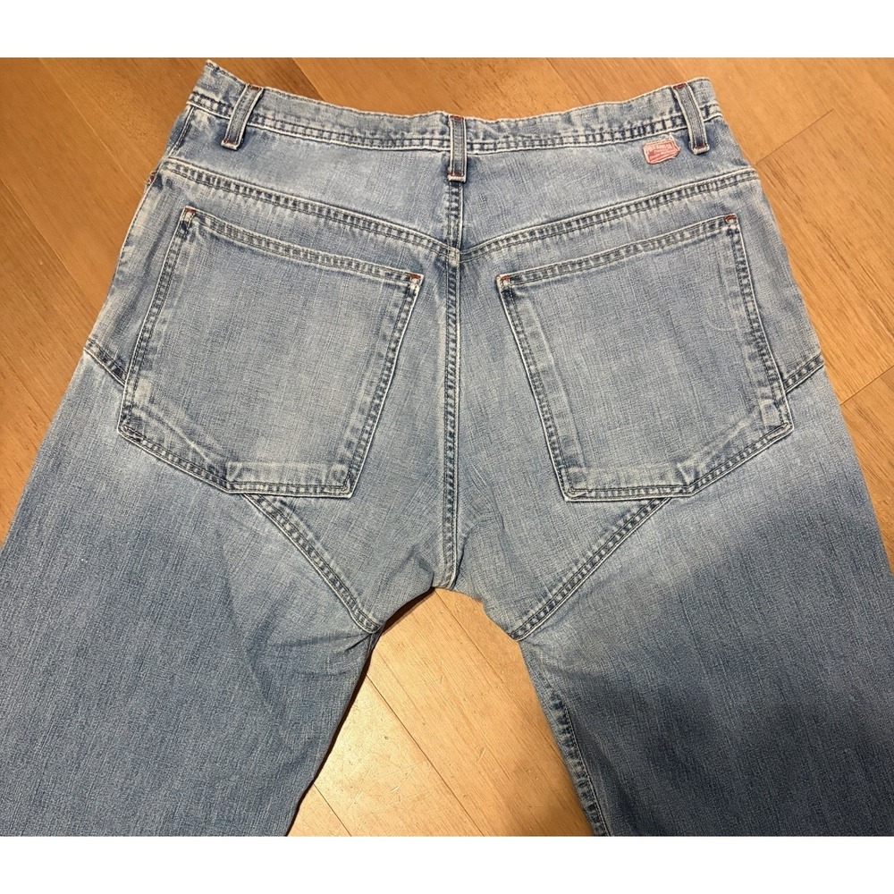 Ralph Lauren Polo Jeans Stratford Jean Men 33 x 30 Wide Leg Baggy Y2K Grunge 90s - Picture 12 of 16